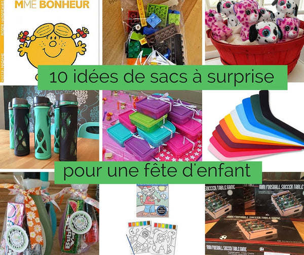 10 Pièces Sac-cadeau De Fête D'anniversaire Pour Les Cadeaux Et Les Bonbons Pour  Enfants, Mode en ligne