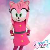 Fête mascotte Amy Rose (Sonic)